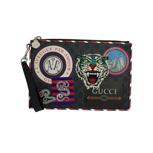Gucci GG Night Clutch Supreme Courier Bag - Picture 1 of 8